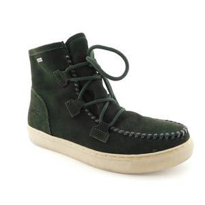 COUGAR Green Suede Waterproof Booties Sneakers 10